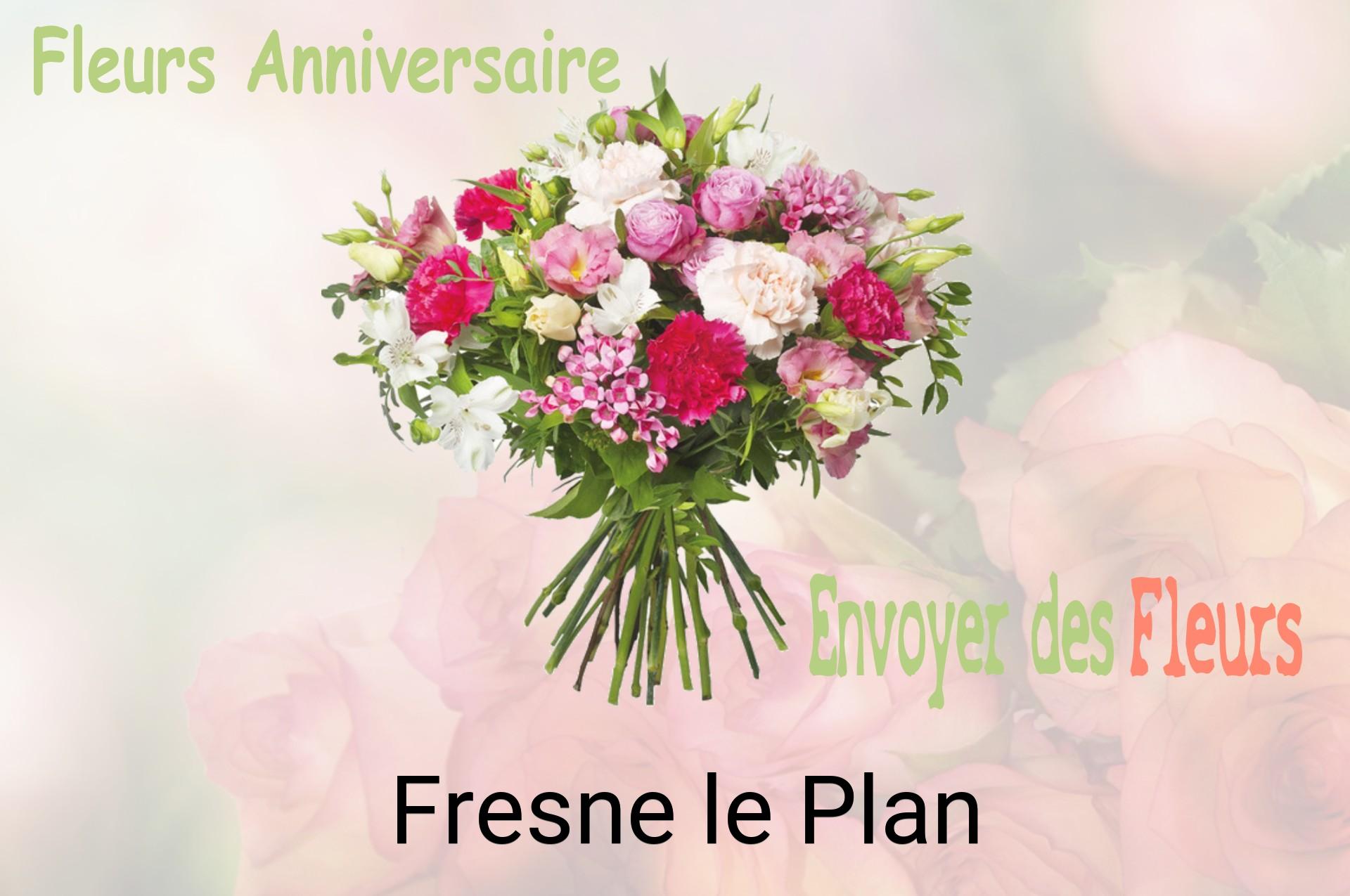 Bouquet de fleurs d’anniversaire livré à Fresne-le-Plan